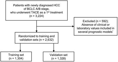 A refined prediction model for survival in hepatocellular carcinoma patients treated with transarterial chemoembolization